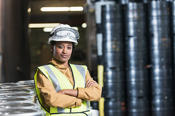 istock African American worker in storage warehouse 475356118