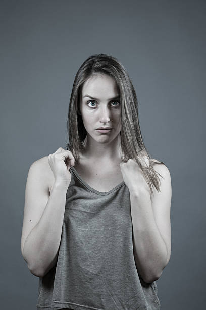 istock Slender Caucasian Female Portrait 475357584