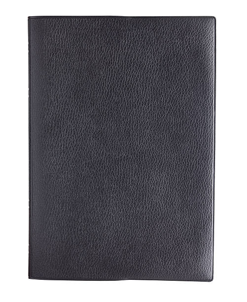 istock black leather book cover isolated on white background 475359562