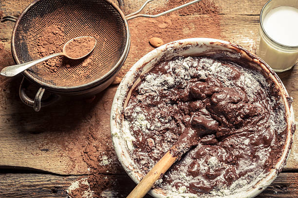 istock Cocoa as a component of homemade chocolate 475361441