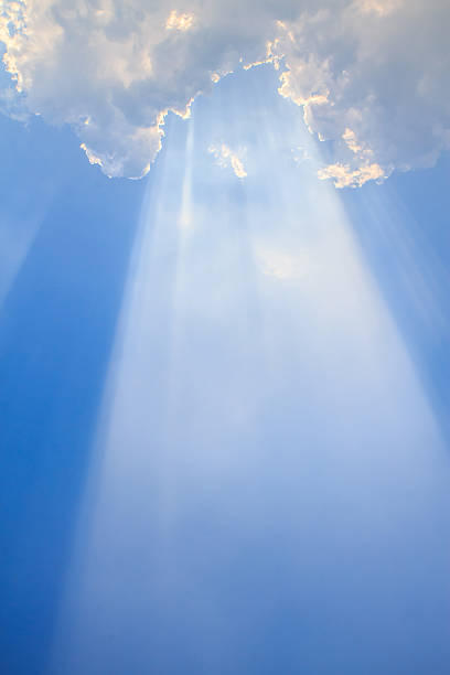 istock Beam of light and the clouds 475364902