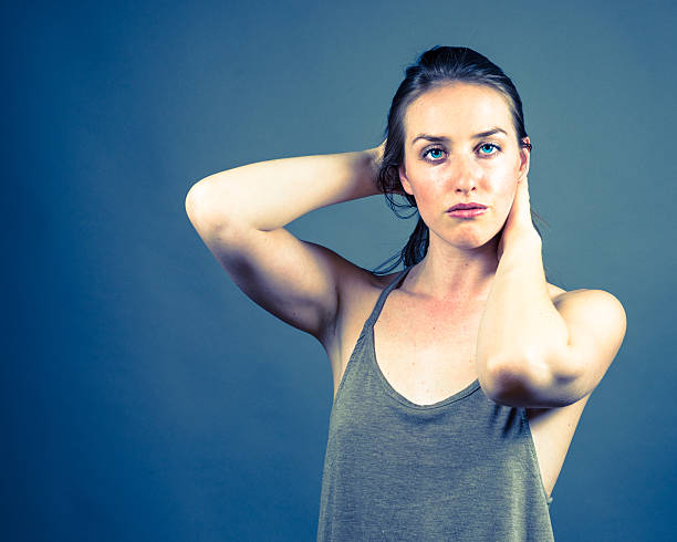 istock Slender Caucasian Female Portrait 475365172