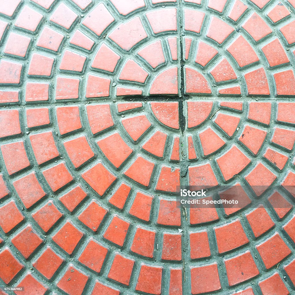 red texture on the tiles 2015 Stock Photo