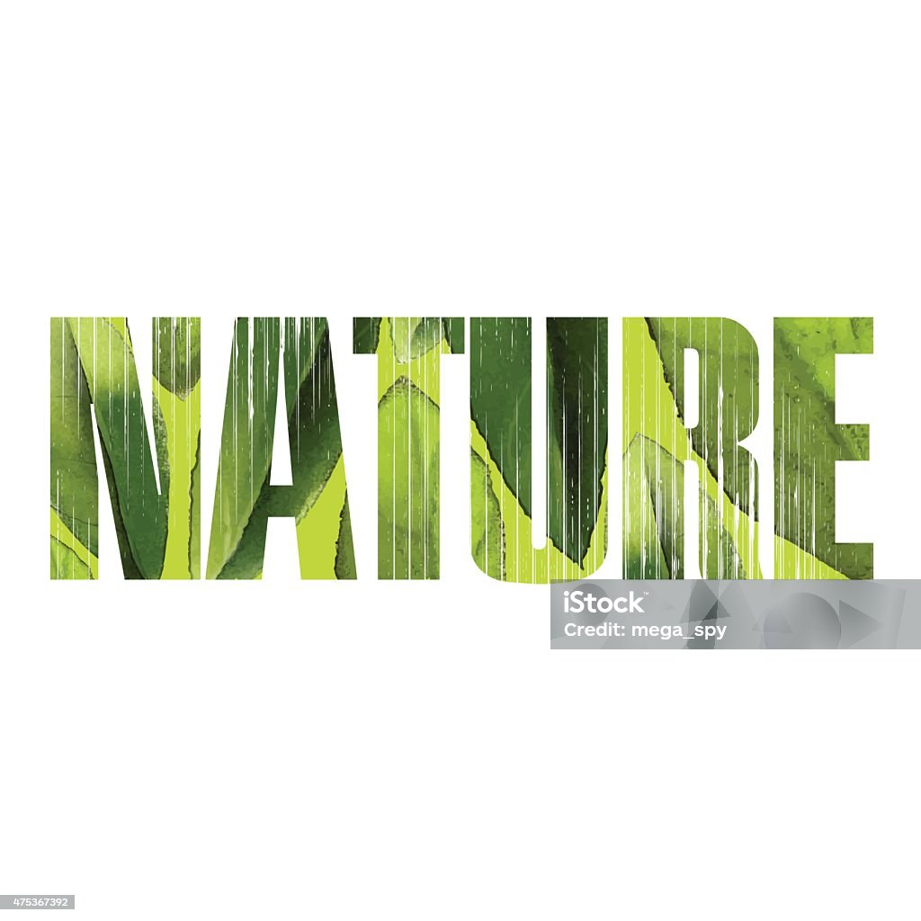 Nature Signs Vector Nature Sign Stock Illustration - Download Image Now - 2015 ...