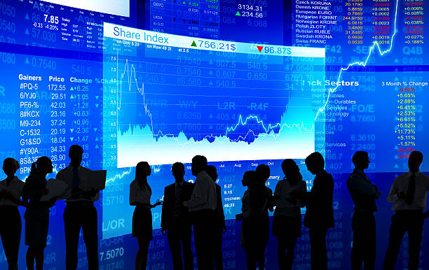 istock Business Communication at Stock Market 475371496