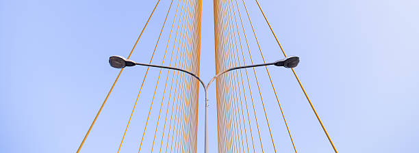 istock Lamp under the Rama VIII Bridge 475383299