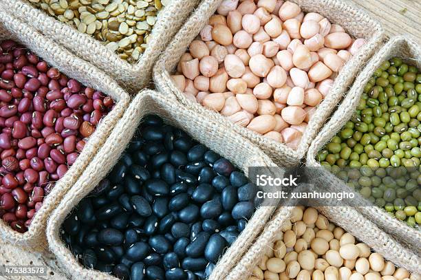 Grain Cereal Healthy Food Nutrition Eating Stock Photo - Download Image Now - 2015, Agriculture, Bag