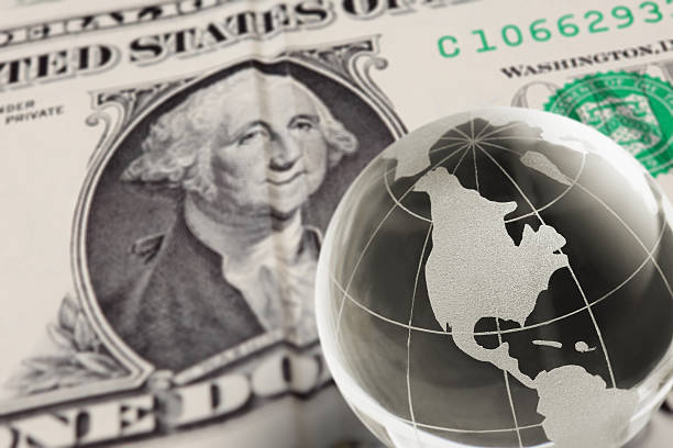 istock Washington smile with Global business 475385197