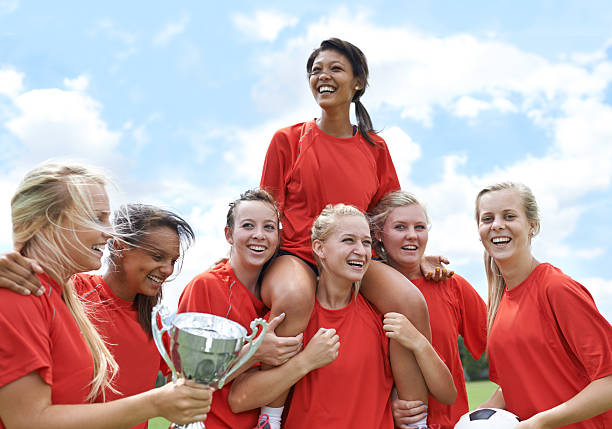 istock Another victory for the girls 475385665