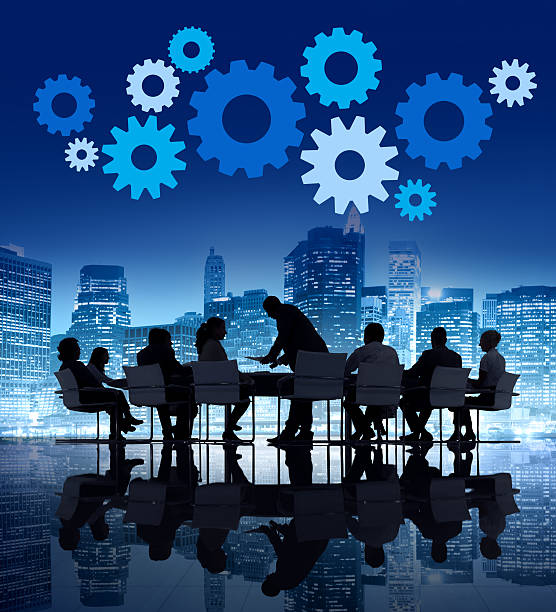 istock Business People Talking in a Board Room 475386790