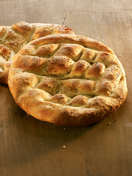 istock Special Turkish pita bread for Ramadan 475387586