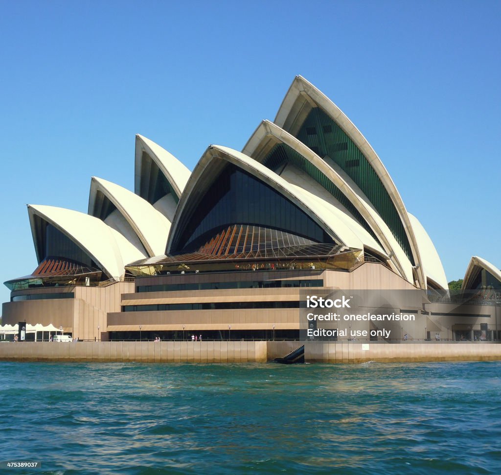 De la ópera de Sydney - Foto de stock de Arquitectura libre de derechos