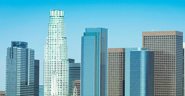istock Los angeles city skyline 475389275