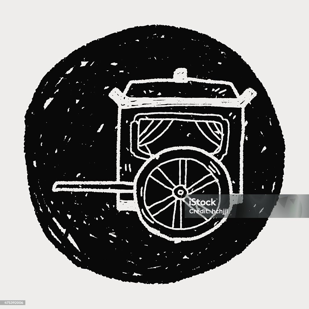 Wagon Ride Doodle Carriage Doodle Stock Illustration - Download Image Now - 2015 ...