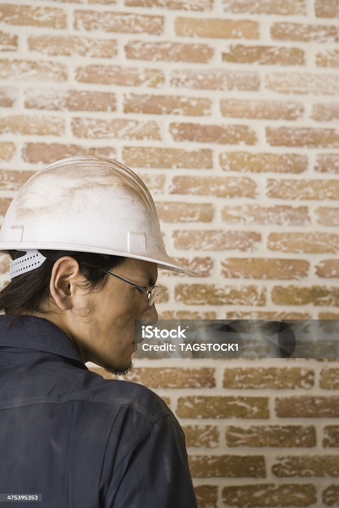 Worker's back Blue-collar Worker Stock Photo