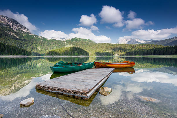 istock Black lake in Durmitor national park, Montenegro 475396762