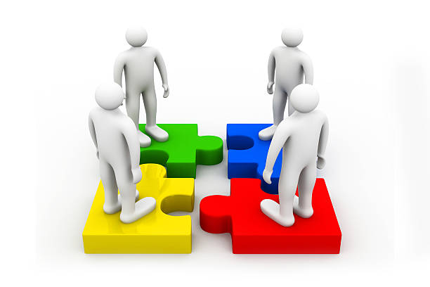 istock four business man standing on Puzzles 475398207