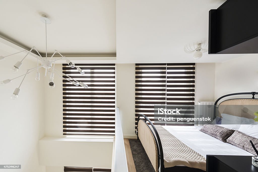 Quarto moderno - Foto de stock de Aconchegante royalty-free