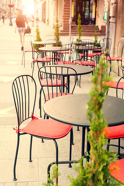 istock Street cafe on the square 475399334