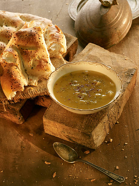 istock ramadan meal with pita and soup 475399620