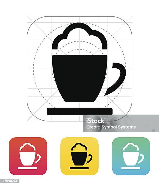 Tazza Di Espresso Icona - Immagini vettoriali stock e altre immagini di Affari - Affari, Applicazione mobile, Bianco