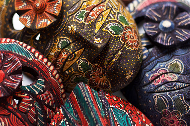 istock Malaysian Carving Masks 475402844