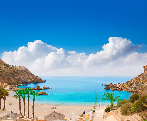 istock Cartagena Cala Cortina beach in Murcia Spain 475403000