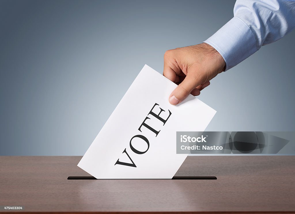 De votar - Foto de stock de Urna de voto libre de derechos