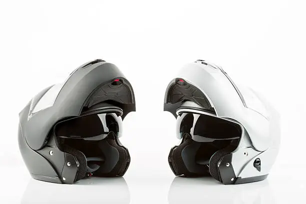 Motor bike helmets for road safety