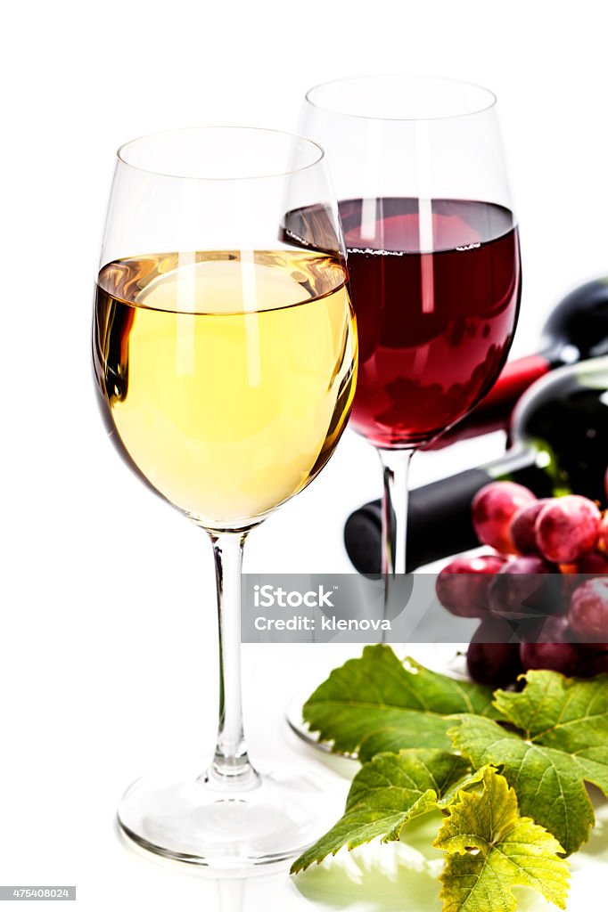 Wine and grape Wine and grape close up image 2015 Stock Photo