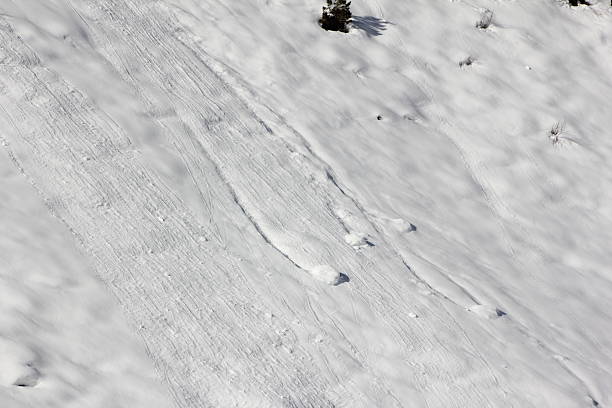 istock Small Avalanche, Pure White Snow, Winter Scenery 475413845