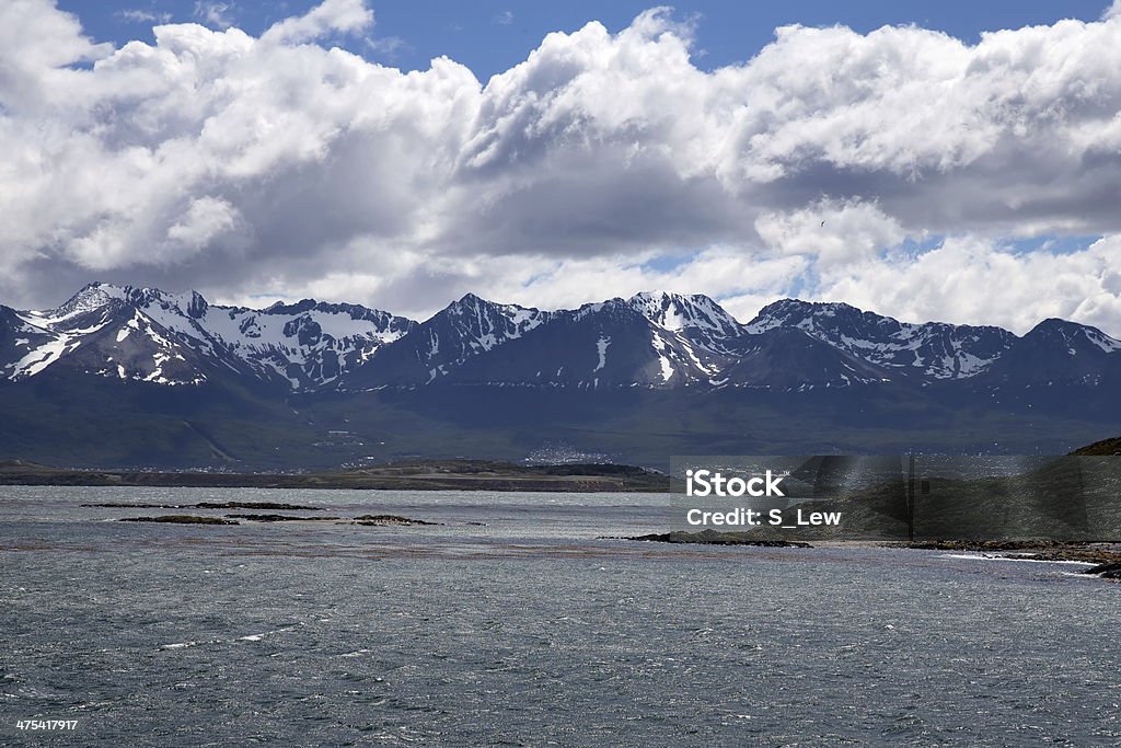 Ushuaia Landschaft - Lizenzfrei Amerikanische Kontinente und Regionen Stock-Foto