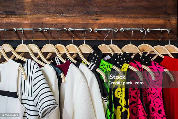 Blouses Stock Photo - Download Image Now - Personal Organizer, Clothing, Hanging