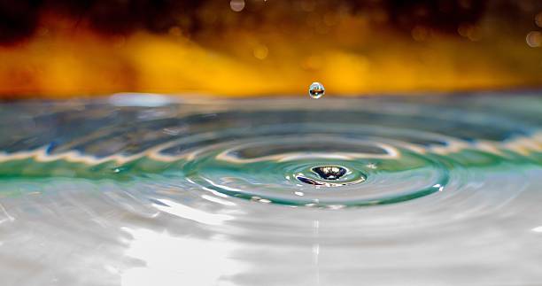 istock Water Droplet Landing In Water 475428670