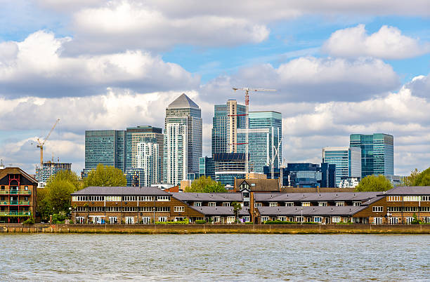 istock View of Canary Wharf district with the Thames River 475430696