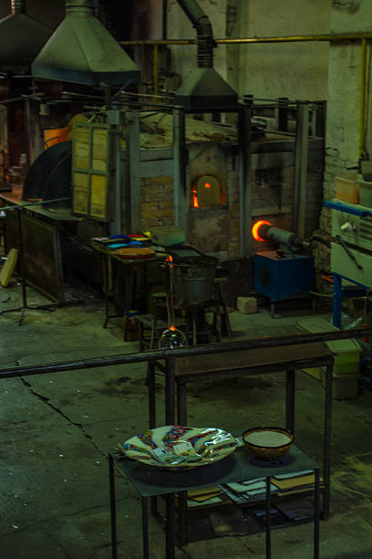 istock Molten glass factory in Murano 475432666