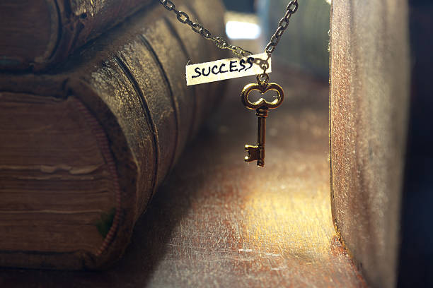 Education is the Key to Success stock photo