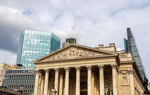 istock Royal Exchange, a historic building in London, England 475435114