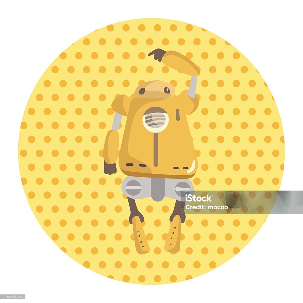 Robotics Theme Vector Robot Theme Elements Vector Eps Stock Illustration - Download Image Now ...