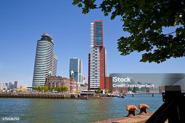 Rotterdam Netherlands Stock Photo - Download Image Now - 2015, Architecture, City