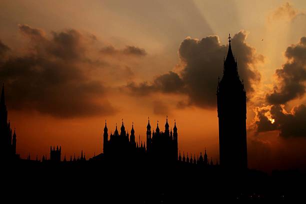 istock sunset in London, skyline, parliment, beg ben 475437922