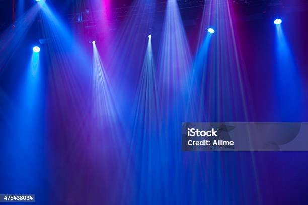 Concert Lighting Stock Photo - Download Image Now - Stage Light, Backgrounds, No People