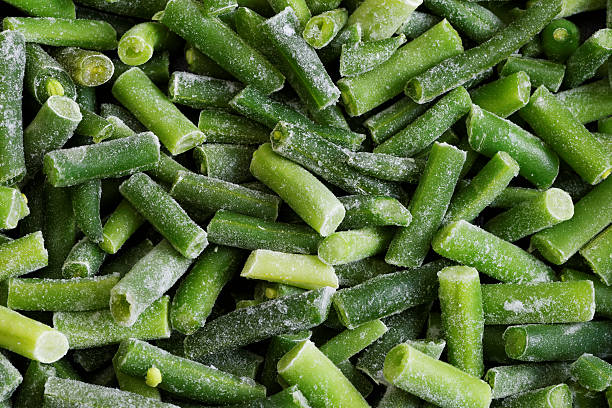 istock Closeup cut green french bean (haricot vert) 475441050
