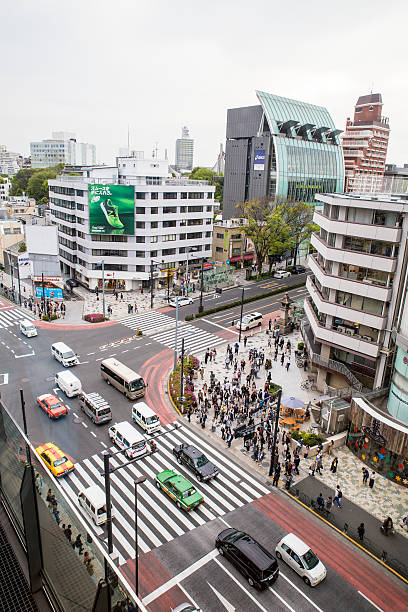 istock Tokyo traffic at crossroads in daytime 475441436