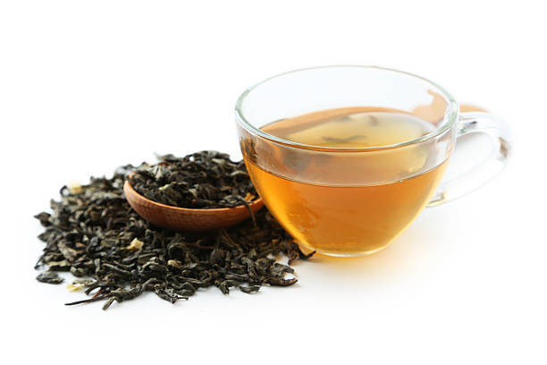 istock Cup of tea isolated on white 475442160