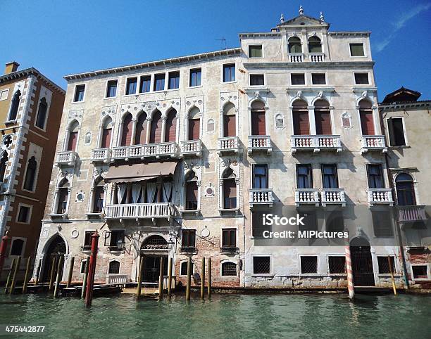 Palacio Del Gran Canal De Venecia Foto de stock y más banco de imágenes de Agua - Agua, Aire libre, Arquitectura