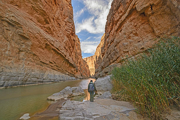 istock Enjoying the View of Desert Canyon 475448946