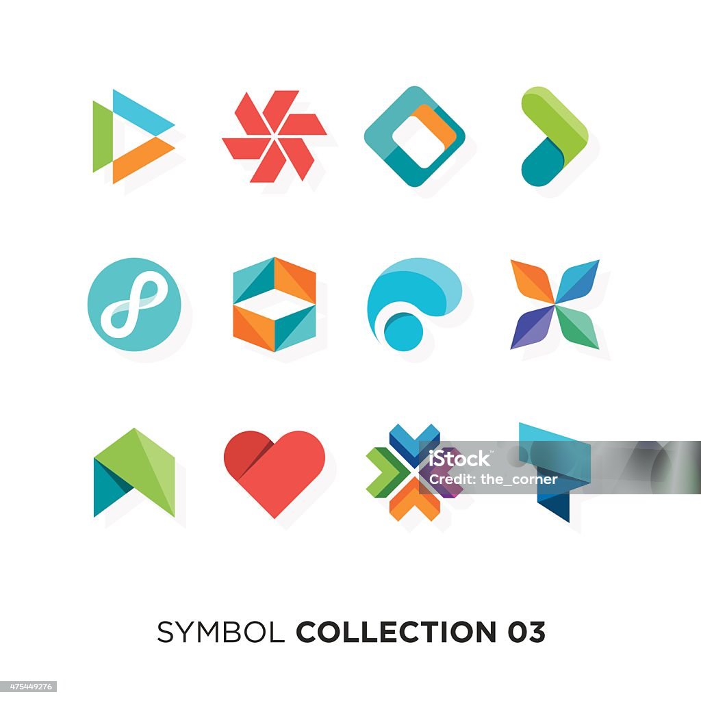 Symbol collection 03 Symbol collection 03. Vector graphic design elements. Icon Symbol stock vector