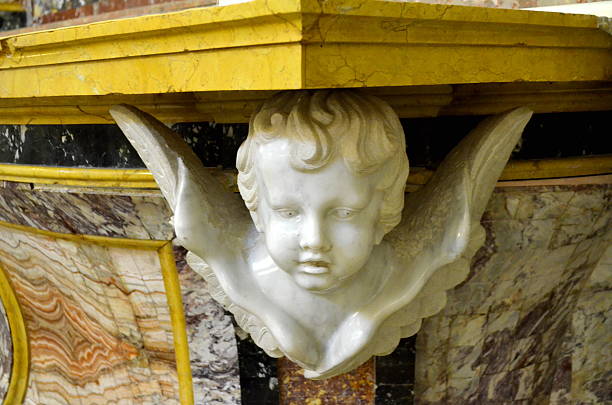DeDetail of an altar in the Cathedral of Fermo