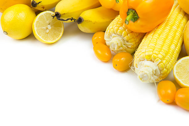 istock Yellow vegetables and fruits 475450342